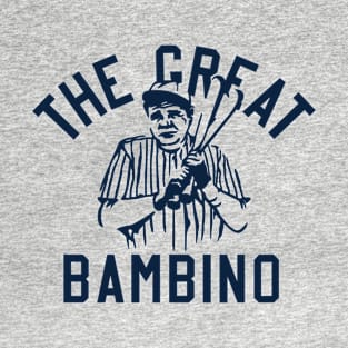 The Great Bambino, Babe Ruth Design T-Shirt